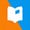 doneforyou playbook icon in blue orange and white-1